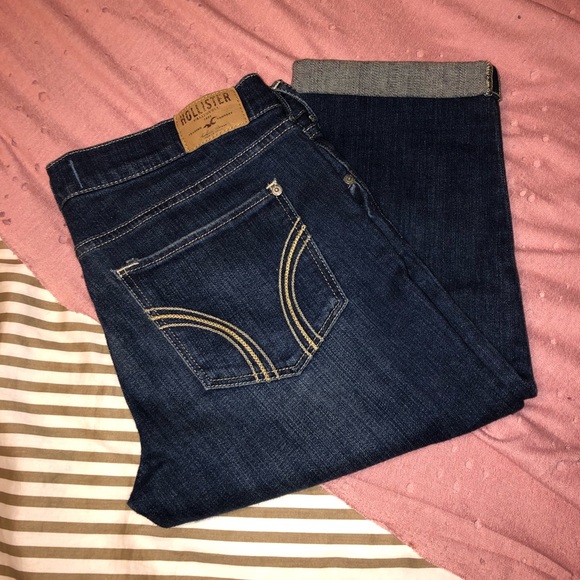 hollister stretch crop jeans - Picture 1 of 5